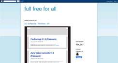 Desktop Screenshot of fullfreeforall.blogspot.com