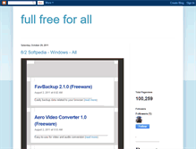 Tablet Screenshot of fullfreeforall.blogspot.com