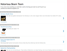 Tablet Screenshot of notorious-beam-team.blogspot.com