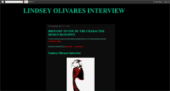 Desktop Screenshot of lindsey-olivares-interview.blogspot.com