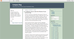 Desktop Screenshot of compassblogger.blogspot.com