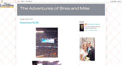 Desktop Screenshot of breasadventures.blogspot.com