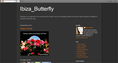 Desktop Screenshot of ibizaflutterby.blogspot.com