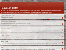 Tablet Screenshot of delitospequenos.blogspot.com