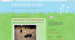 Desktop Screenshot of cristovaopetry.blogspot.com
