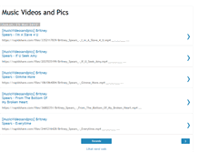 Tablet Screenshot of musicvideosandpics.blogspot.com