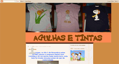 Desktop Screenshot of agulhasetintas.blogspot.com