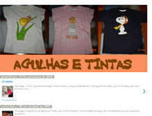 Tablet Screenshot of agulhasetintas.blogspot.com