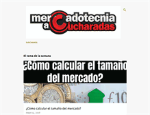 Tablet Screenshot of mercadotecniacucharadas.blogspot.com