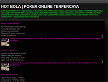 Tablet Screenshot of bolapokerdominoonline.blogspot.com