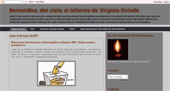 Desktop Screenshot of bernardina-delcieloalinfierno.blogspot.com