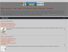 Tablet Screenshot of bernardina-delcieloalinfierno.blogspot.com