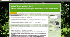Desktop Screenshot of casaverdemediterraneo.blogspot.com