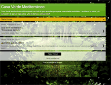 Tablet Screenshot of casaverdemediterraneo.blogspot.com