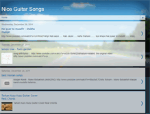 Tablet Screenshot of nice-guitar-songs.blogspot.com