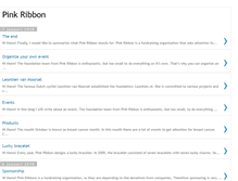 Tablet Screenshot of hesterpinkribbon.blogspot.com