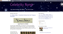 Desktop Screenshot of celebrity-romp.blogspot.com
