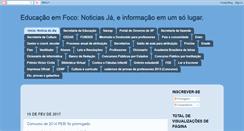 Desktop Screenshot of politicaseducacionaisnobrasil.blogspot.com