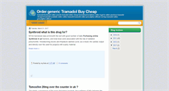 Desktop Screenshot of ordergenerictramadol.blogspot.com