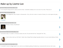 Tablet Screenshot of lizettelee.blogspot.com