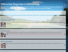 Tablet Screenshot of ddderm.blogspot.com