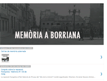 Tablet Screenshot of memoria-borriana.blogspot.com