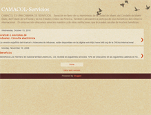 Tablet Screenshot of camacol-servicios.blogspot.com
