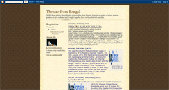 Desktop Screenshot of bangalitheatre.blogspot.com