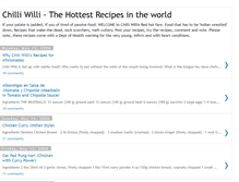 Tablet Screenshot of chilli-willi.blogspot.com