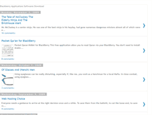 Tablet Screenshot of blackberryapplicationsoftwares.blogspot.com