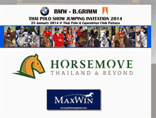 Tablet Screenshot of horsemovethailand.blogspot.com