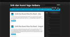 Desktop Screenshot of id-lirikdankunci.blogspot.com