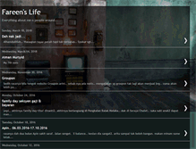 Tablet Screenshot of fareenlife.blogspot.com