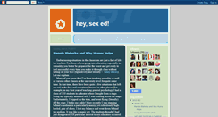 Desktop Screenshot of heysexed.blogspot.com
