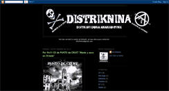 Desktop Screenshot of distriknina.blogspot.com