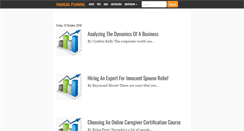 Desktop Screenshot of hvfcufinancialservices.blogspot.com