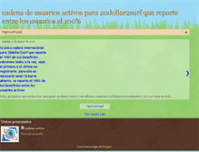 Tablet Screenshot of cadenactiva20dollarsurf.blogspot.com