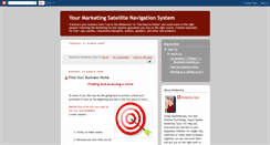 Desktop Screenshot of marketingsatnav.blogspot.com