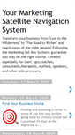 Mobile Screenshot of marketingsatnav.blogspot.com