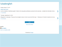 Tablet Screenshot of luialenglish.blogspot.com