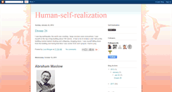 Desktop Screenshot of human-self-realization.blogspot.com
