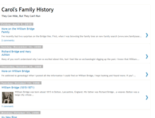 Tablet Screenshot of carolfamilyhistory.blogspot.com