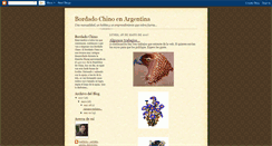 Desktop Screenshot of bordadochino.blogspot.com