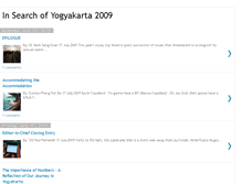 Tablet Screenshot of insearchofyogyakarta.blogspot.com