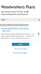 Mobile Screenshot of getwoodworkersplans.blogspot.com