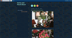 Desktop Screenshot of homeandfloraldecor.blogspot.com