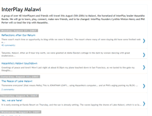 Tablet Screenshot of interplaymalawi.blogspot.com