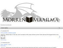 Tablet Screenshot of morrenmaailma.blogspot.com