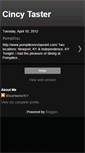 Mobile Screenshot of cincytaster.blogspot.com