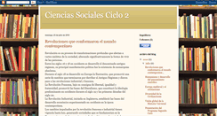 Desktop Screenshot of cienciassocialesciclo2.blogspot.com